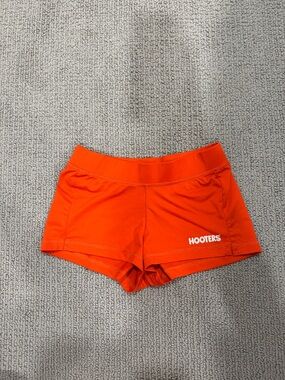 Hooters Bright Orange Women's Athletic Shorts